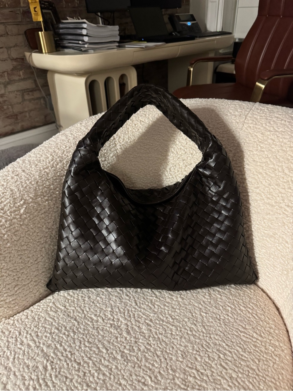 Bottega Veneta Hop size small fondant